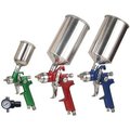 Titan SPRAY GUN 4 PC Kit/Color Coded w/Case TL19221